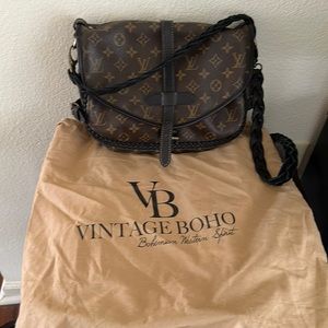 Louis Vuitton Vintage Boho Authentic Saddle bag